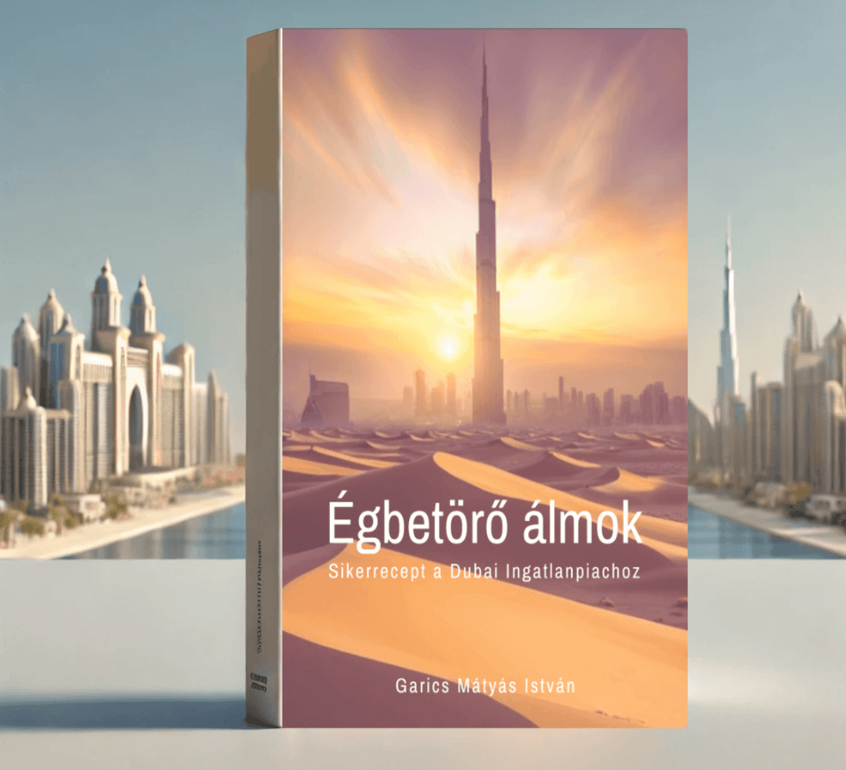 Égbetörő álmok – Sikerrecept a Dubai ingatlanpiachoz e-book borítója